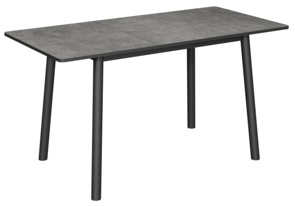 Стол Портофино-мини-L 950*650(+32) Чёрный/Серый камень Стол Портофино-мини-L 950*650(+32) Чёрный/Серый камень