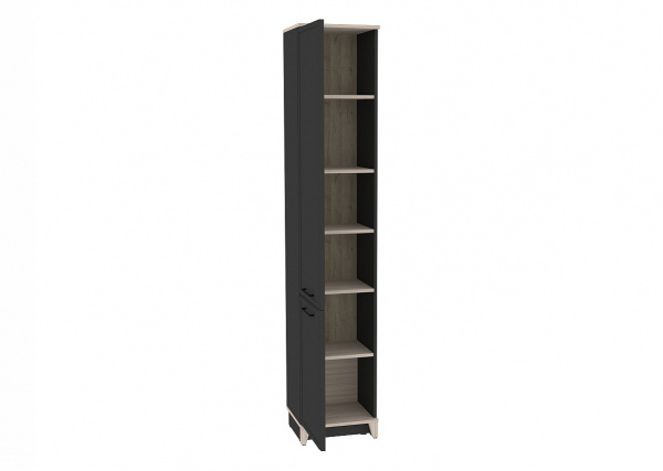 Aurelio 11 (гостиная) Шкаф для белья (02) (Антрацит/Блэквуд Сатиновый) Aurelio 11 (гостиная) Шкаф для белья (02) (Антрацит/Блэквуд Сатиновый)