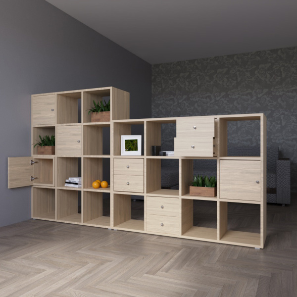 КОРИНН Стеллаж 2 Х 2 ячейки КОРИНН Стеллаж 2 Х 2 ячейки