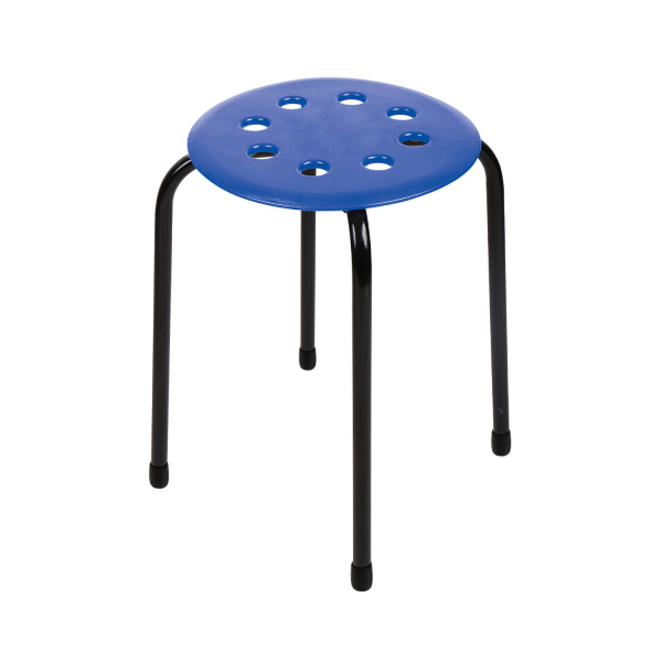 Табурет ТП01 пластм.сиденье/синий Табурет ТП01 пластм.сиденье/синий