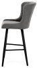 Стул Парма БАРНЫЙ, Т180- светло-серый+нога барная Bh70см 1R38 (черный) Стул Парма БАРНЫЙ, Т180- светло-серый+нога барная Bh70см 1R38 (черный)