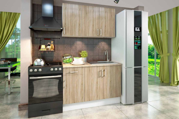 Уют СТЛ.275.01 Шкаф навесной 40 Белый/Дуб сонома Уют СТЛ.275.01 Шкаф навесной 40 Белый/Дуб сонома