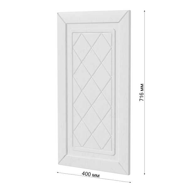 Фасад РОМБ белый 400 Фасад РОМБ белый 400