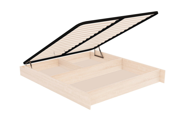 БИЗ16б/327б Основание с бельевым ящиком и под.мех. 1400*2000 дуб сонома БИЗ16б/327б Основание с бельевым ящиком и под.мех. 1400*2000 дуб сонома