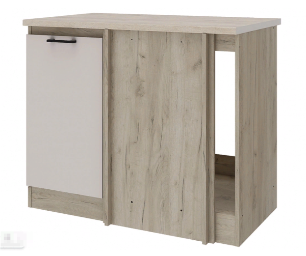 Сан-Ремо 454.36 Шкаф напольный угл. Дуб крафт /Кашемир Сан-Ремо 454.36 Шкаф напольный угл. Дуб крафт /Кашемир