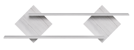 Полка навесная Монреаль дуб канадский Полка навесная Монреаль дуб канадский