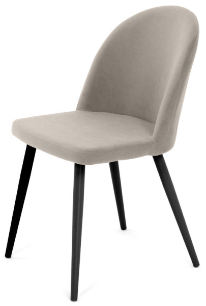 Стул Капри-3, Т170 (бежевый)+нога 1R32 (черный) Стул Капри-3, Т170 (бежевый)+нога 1R32 (черный)