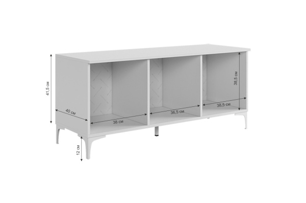 Зефир Тумба 115.01 белое дерево/серый (эмаль) Зефир Тумба 115.01 белое дерево/серый (эмаль)