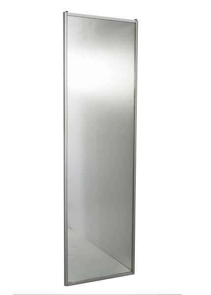 Дверь зерк.(600) для Шкафа Купе БН-61/ хром профиль./Пр Дверь зерк.(600) для Шкафа Купе БН-61/ хром профиль./Пр