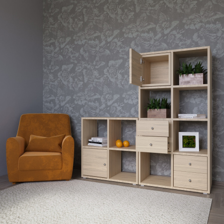 КОРИНН Стеллаж 2 Х 2 ячейки КОРИНН Стеллаж 2 Х 2 ячейки