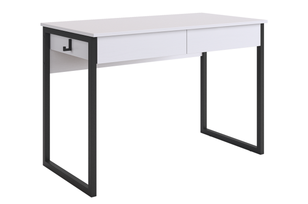 Юниор стол (белое дерево/чёрный муар) Юниор стол (белое дерево/чёрный муар)