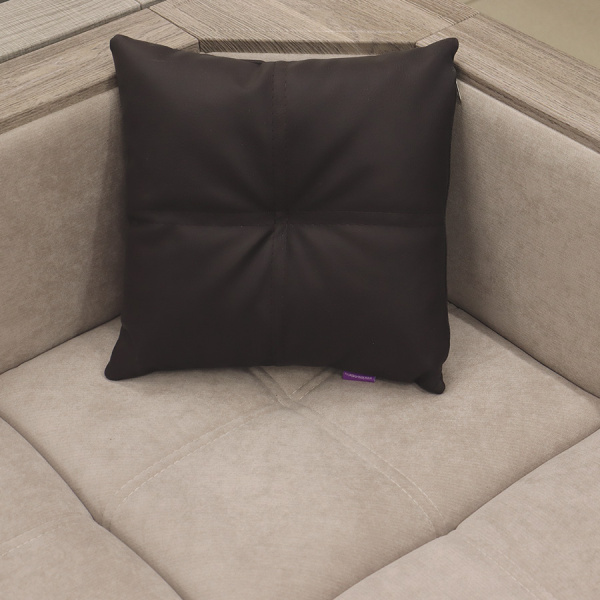 Кухонный уголок "Капучино 2-1" (левый) (GETS 5/Santorini-Chestnut) мдф Ирга Кухонный уголок "Капучино 2-1" (левый) (GETS 5/Santorini-Chestnut) мдф Ирга