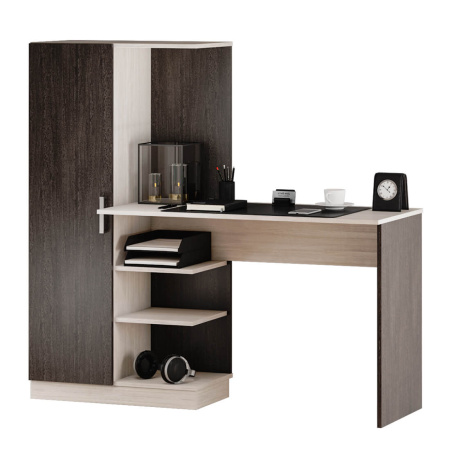 Стол компьютерный "Бейсик" венго/лоредо