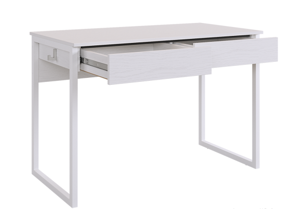 Юниор стол (белое дерево/белый муар) Юниор стол (белое дерево/белый муар)