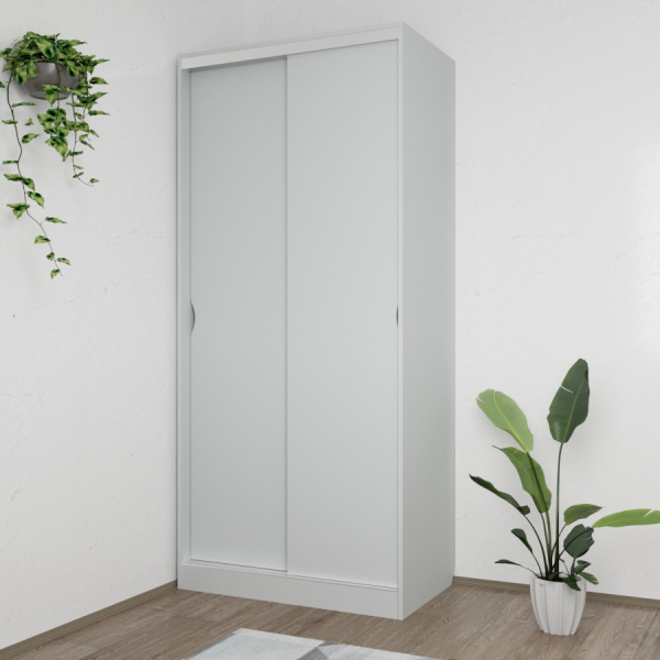 Шкаф-купе Клэр 1000х600х2200 Серый камень Шкаф-купе Клэр 1000х600х2200 Серый камень