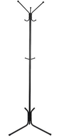 Вешалка напольная Луч 3/630*630х1770/черный/ВНП 338 Ч