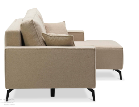 Диван угловой Раушен(правый) Bravo Natural