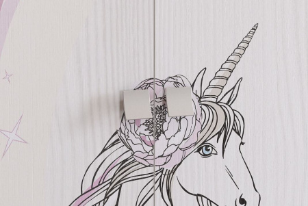 Шкаф комбинированный 2-створчатый Фэнтези