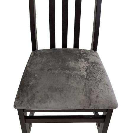 Стул Соло Р темный орех/Kатания 04( Коричневый)   Стул Соло Р темный орех/Kатания 04( Коричневый)