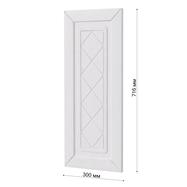Фасад РОМБ белый 300 Фасад РОМБ белый 300