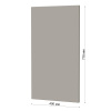 Фасад СЕРЫЙ МАТОВЫЙ 400