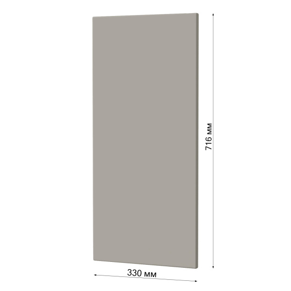 Фасад СЕРЫЙ МАТОВЫЙ 342 торцевой Фасад СЕРЫЙ МАТОВЫЙ 342 торцевой