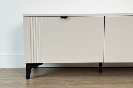 Тумба Рич кашемир/фрапучино матовый/черный Тумба Рич кашемир/фрапучино матовый/черный