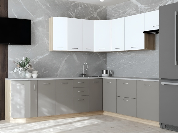 Фасад БЕЛЫЙ МАТОВЫЙ под духовку 114 * 600